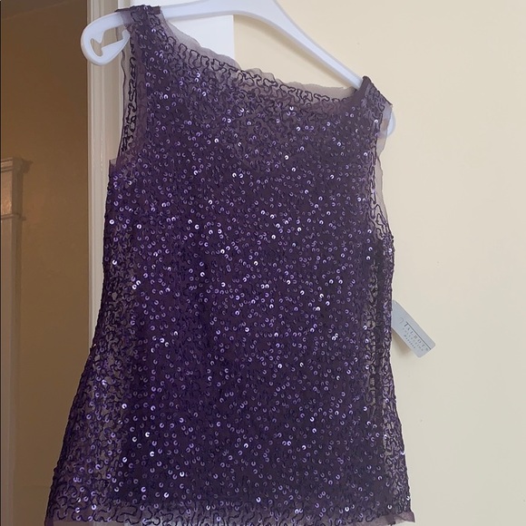 Talbots Collection Sequin Tank Top Petites SZP - Picture 1 of 9